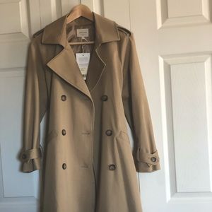 Sezane Scott Trench in Camel size 2 (FR size 4, EU size 34)